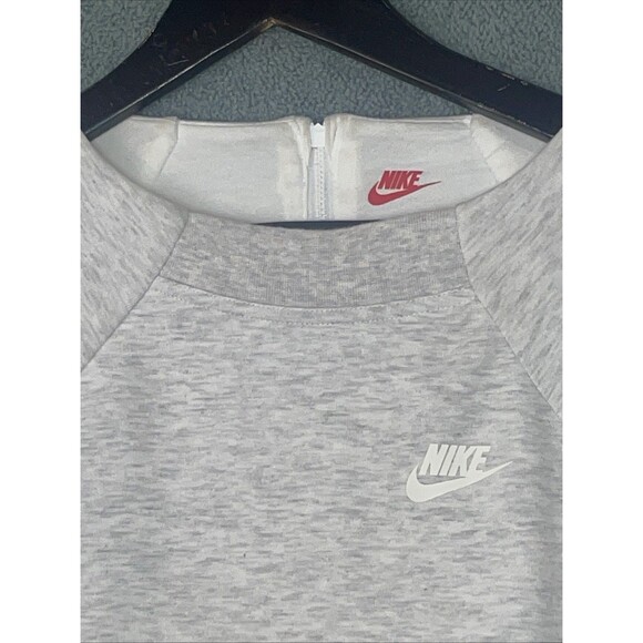 Nike Women's Tech Fleece Small Grey Mesh Athleisure Casual Athletic Workout Gym - Picture 8 of 12